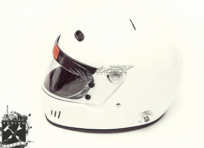 Rodia Шлем SF4 омологированный FIA закрытый белый 