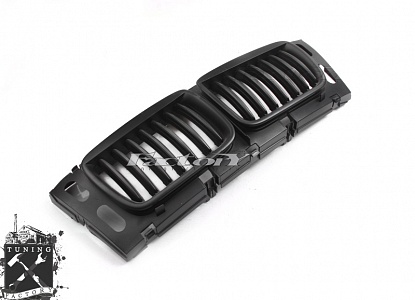 Решетка радиатора для BMW E34, черная