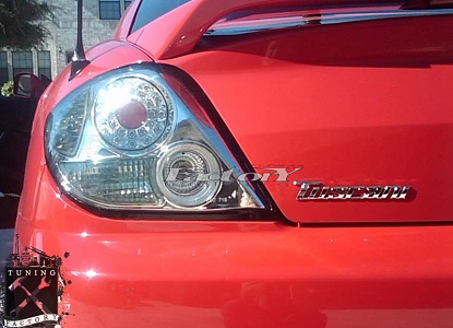 Фонари светодиодные для Hyundai Tiburon, хром
