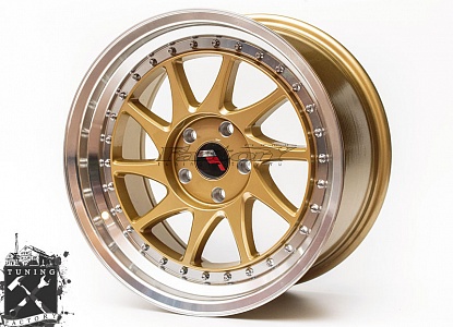 Japan Racing Wheels Диск колесный JR26 17x9 ET20 Blank Gold 