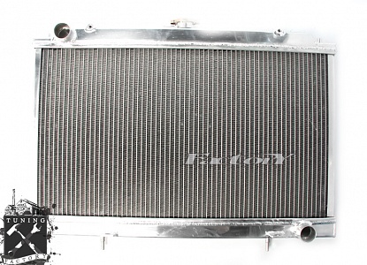 Алюминиевый радиатор для Nissan Silvia S14\15, 50мм