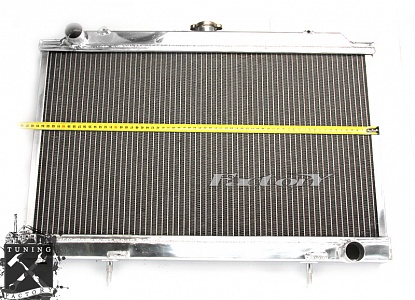 Алюминиевый радиатор для Nissan Silvia S14\15, 50мм