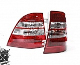 Фонари светодиодные для Mercedes-Benz W163, красные