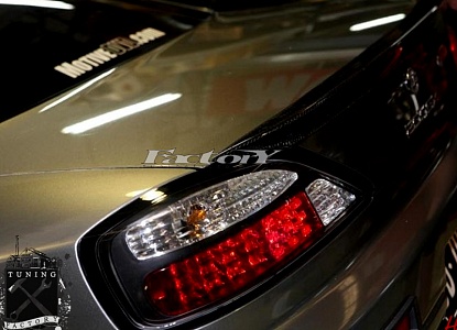 Фонари светодиодные для Nissan Silvia S15, тонированные