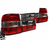 Фонари для BMW E34, красные/ тонированные