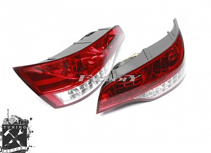 Фонари светодиодные для Audi Q7, красные