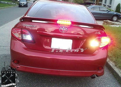 Фонари для Toyota Corolla E14, красные