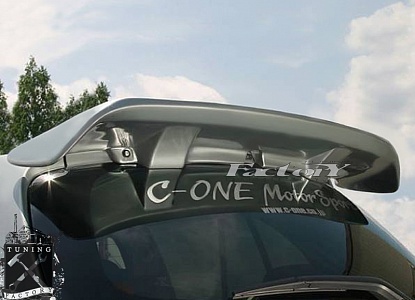 Спойлер C-one для Toyota Yaris, пластик