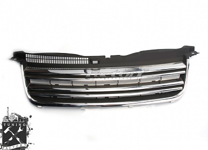 Решетка радиатора для Volkswagen Passat B5.5 (3B3; 3B6), черный хром.