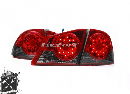 Фонари светодиодные для Honda Civic FK, красные
