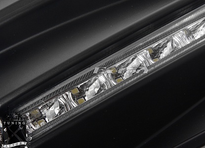 Ходовые огни для Volkswagen Golf 5 GTI, с заглушками в бампер
