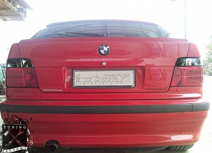 Фонари для BMW E36, красные/ тонированные