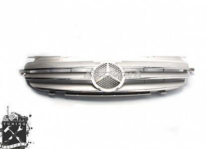 Решетка радиатора для Mercedes-Benz W170, серебро, без эмблемы