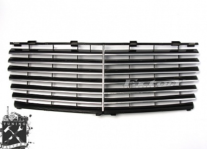 Решетка радиатора для Mercedes-Benz W124, без рамки, черная