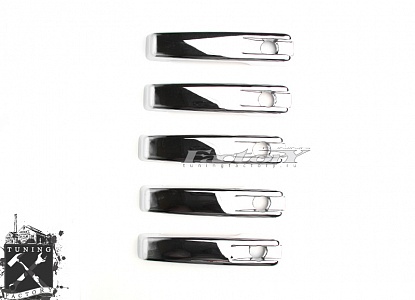 Накладки на ручки дверей для Mercedes-Benz W463, хром