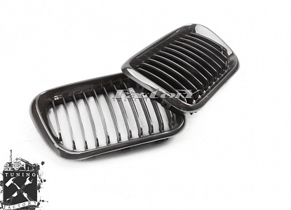 Решетка радиатора для BMW E36, черный хром