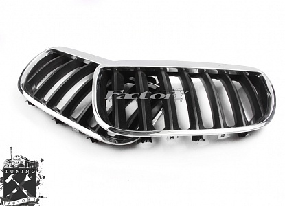 Решетка радиатора для BMW E53, хром/ черная