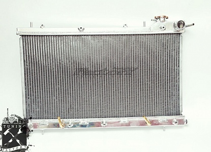 Алюминиевый радиатор для Subaru Forester (SG) Turbo, 26мм